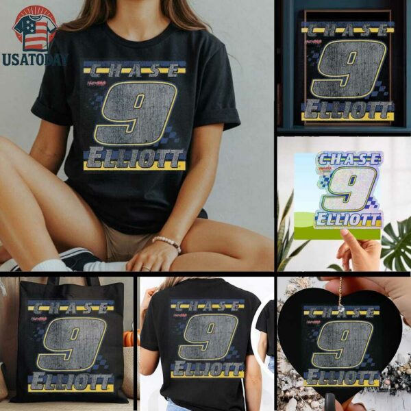 Chase Elliott Hendrick Motorsports Team Collection Book T Shirts