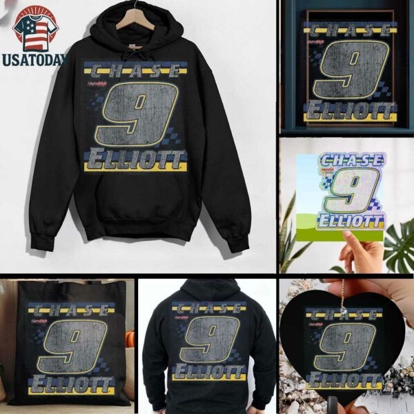 Chase Elliott Hendrick Motorsports Team Collection Book T Shirts