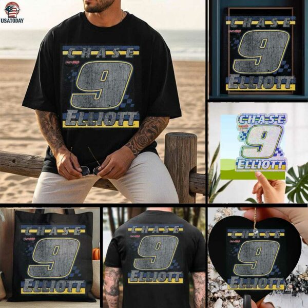 Chase Elliott Hendrick Motorsports Team Collection Book T Shirts