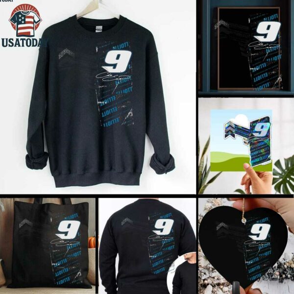 Chase Elliott Hendrick Motorsports Team Collection Car T Shirt