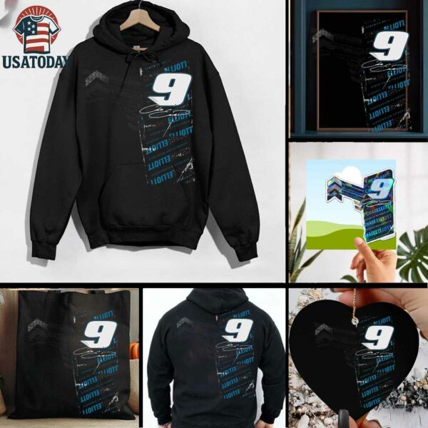 Chase Elliott Hendrick Motorsports Team Collection Car T Shirt
