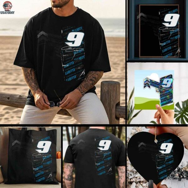 Chase Elliott Hendrick Motorsports Team Collection Car T Shirt