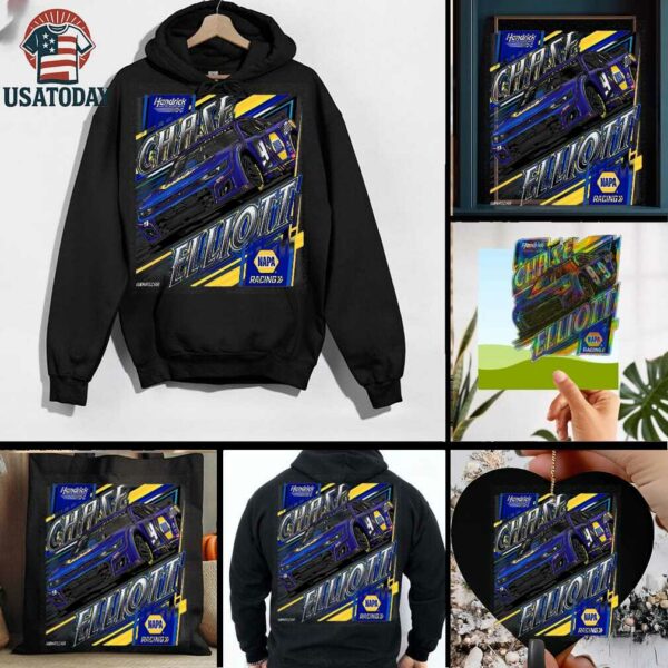Chase Elliott Hendrick Motorsports Team Collection Car T Shirts