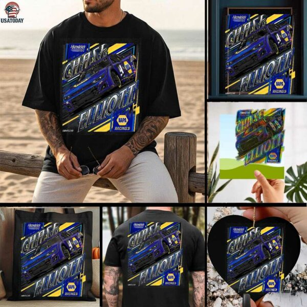 Chase Elliott Hendrick Motorsports Team Collection Car T Shirts