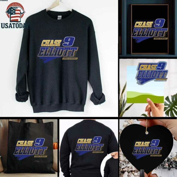 Chase Elliott Hendrick Motorsports Team Collection NAPA 100th Anniversary Car T Shirt