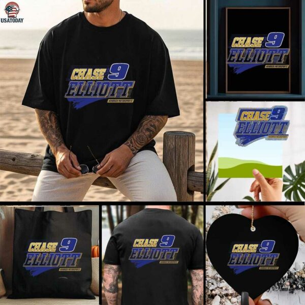 Chase Elliott Hendrick Motorsports Team Collection NAPA 100th Anniversary Car T Shirt