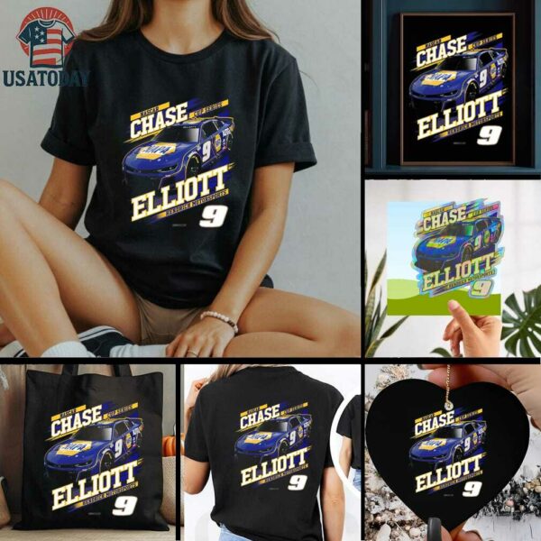 Chase Elliott Hendrick Motorsports Team Collection NAPA Car T Shirt