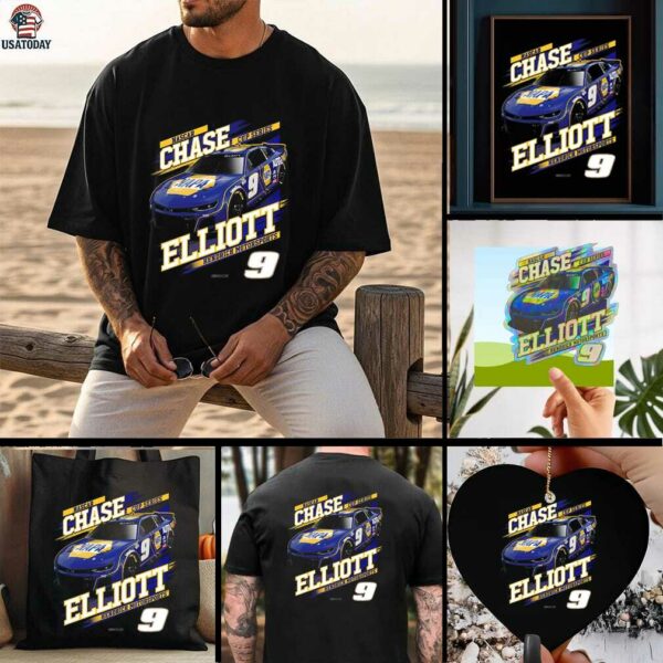 Chase Elliott Hendrick Motorsports Team Collection NAPA Car T Shirt