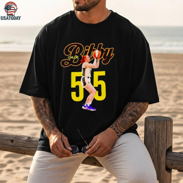 Chloe Bibby jump shot Indiana Fever WNBA shirt