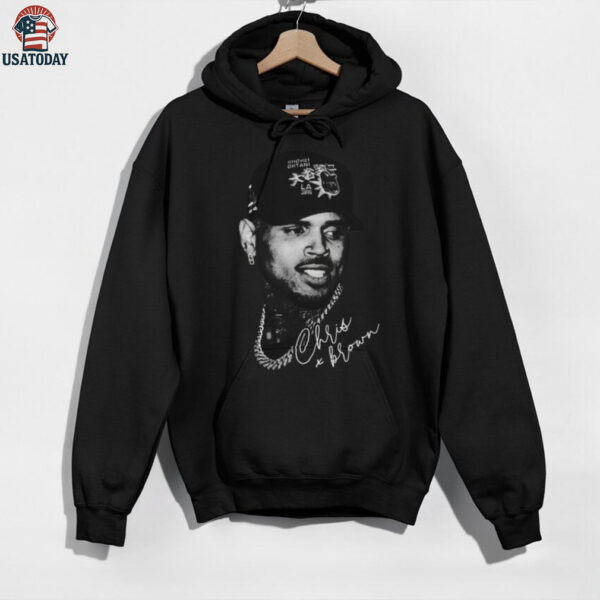 Chris Brown Big Head Style Breezy Bowl Tour XX Concert Retro 2025 Shirt