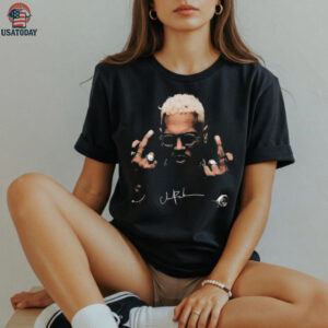Chris Brown Vintage Middle Finger Vintage Shirt