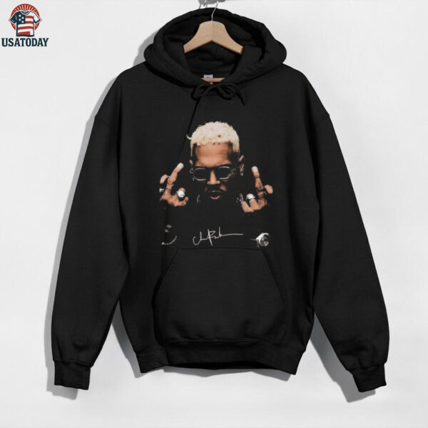 Chris Brown Vintage Middle Finger Vintage Shirt