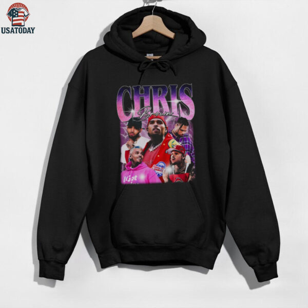 Chris Brown Y2K Hip Hop Retro Breezy 2000s R&B Music Concert Shirt