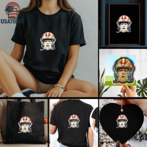 Christian McCaffrey 49ers Football Big Head Signature shirt