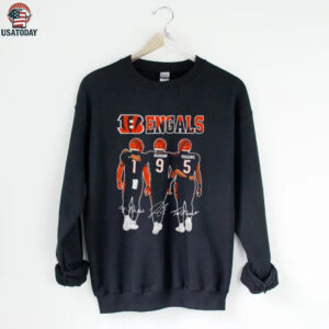 Cincinnati Bengals Chase Burrow Higgins Signatures Shirt