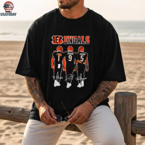 Cincinnati Bengals Chase Burrow Higgins Signatures Shirt