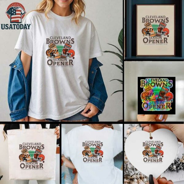 Cincinnati Bengals vs Cleveland Browns season opener Cleveland Oh September 7 shirt