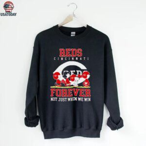 Cincinnati Reds forever not just when we win Peanuts shirt