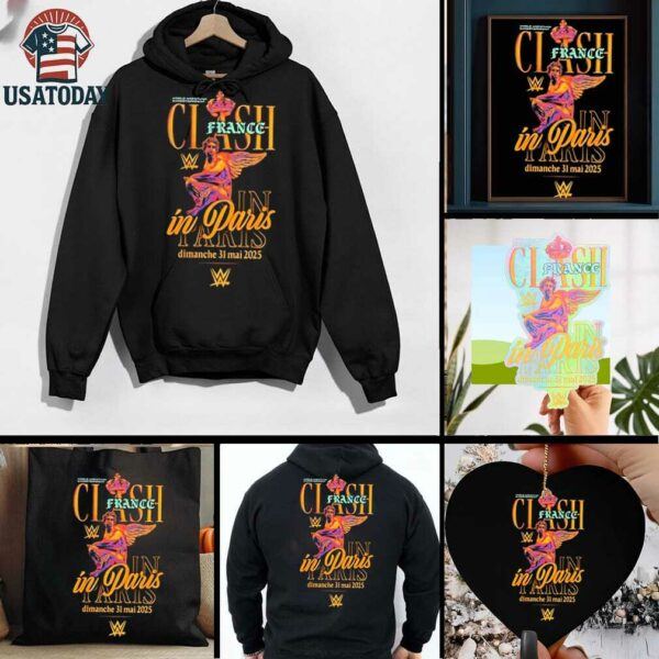 Clash In Paris France Wrestling Event 2025 WWE shirt