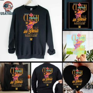 Clash In Paris France Wrestling Event 2025 WWE shirt