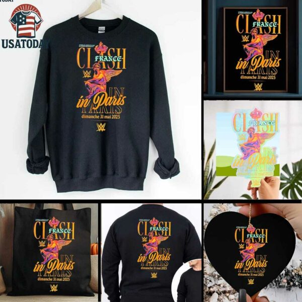 Clash In Paris France Wrestling Event 2025 WWE shirt