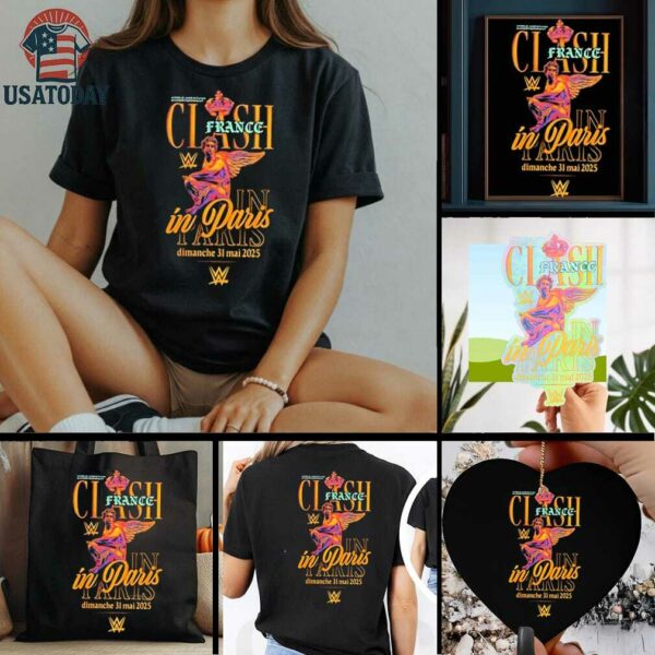 Clash In Paris France Wrestling Event 2025 WWE shirt