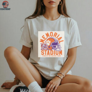 Clemson 55th Anniversary Tiger Paw Football Ringer Shirt