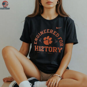 Clemson Tigers 2025 College Football Playoff Bound Engineered For History Men’s Nike College T Shirt