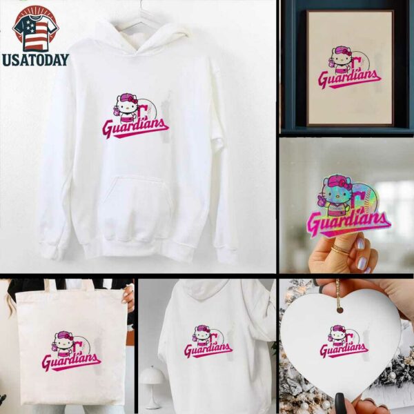 Cleveland Guardians Hello Kitty 2025 Baseball shirt