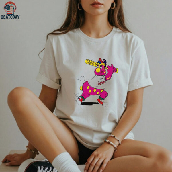 Cleveland Guardians Pink Mascot player shirt