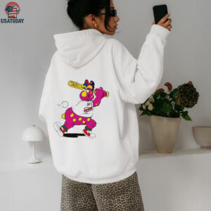 Cleveland Guardians Pink Mascot player shirt