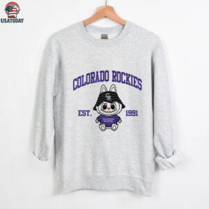Colorado Rockies Labubu Baseball Shirt