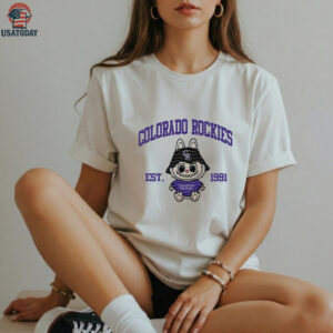 Colorado Rockies Labubu Baseball Shirt