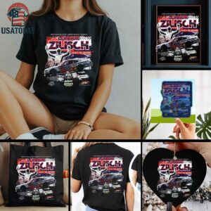Connor Zilisch Checkered Flag Sports 2025 Pit Boss FoodMaxx 250 Winner T Shirt