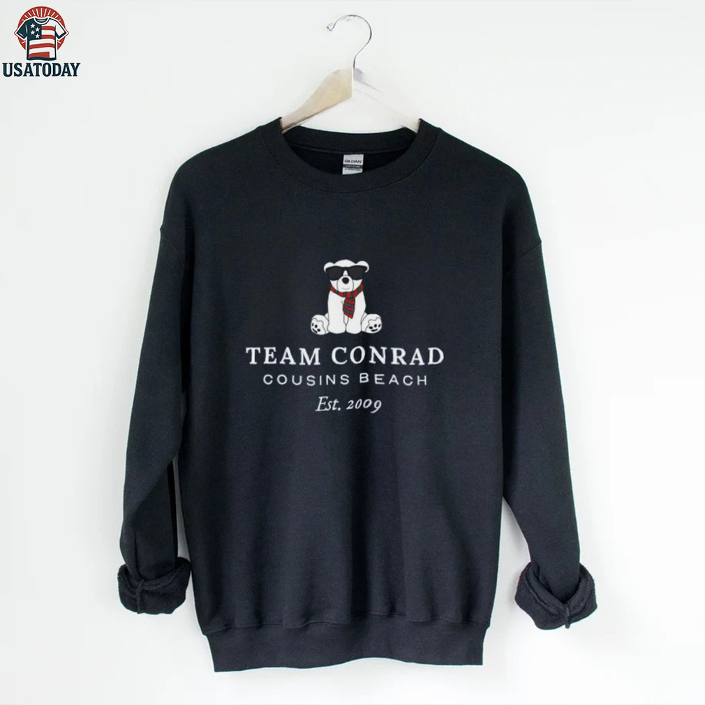 Conrad Junior Mint Bear Cousins Beach Est. 2009 Shirt Conrad Junior Mint Bear Cousins Beach Est. 2009 Shirt