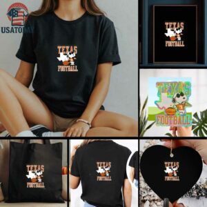 Cool Snoopy Football Texas Map shirt