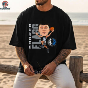 Cooper Flagg Dallas Mavericks Caricature T Shirt