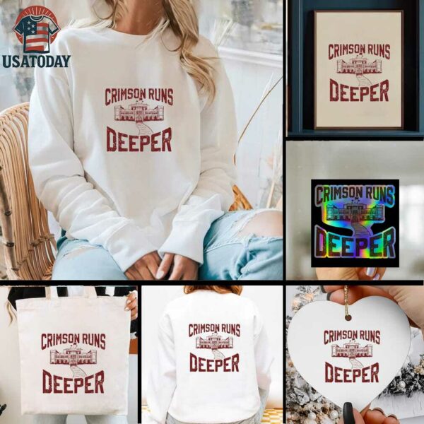 Crimson Runs Deeper Alabama Crimson Tide shirt