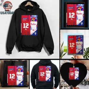 Cristopher Sanchez Philadelphia Phillies MLB 2025 A Career High With 12 Strikeouts Shirt