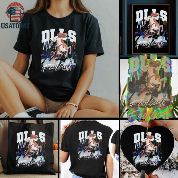 DLLS Football Dallas Cowboys Skyline City shirt