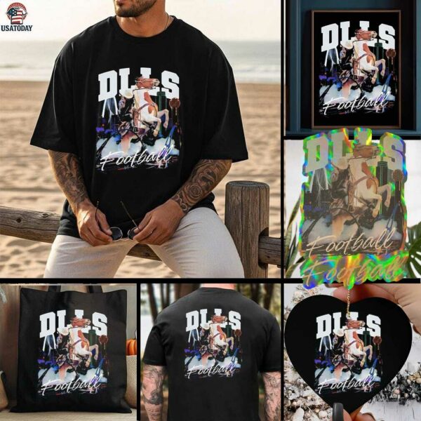 DLLS Football Dallas Cowboys Skyline City shirt