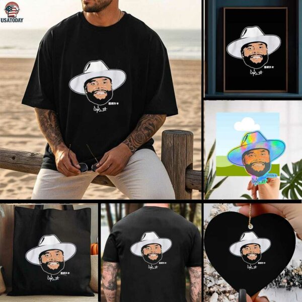 Dak Prescott Swag Head Dallas Cowboys Samantha T shirts