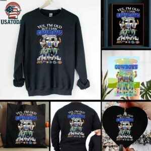 Dallas Cowboys 3 Legends Smith Irvin Aikman Skyline Signatures shirt