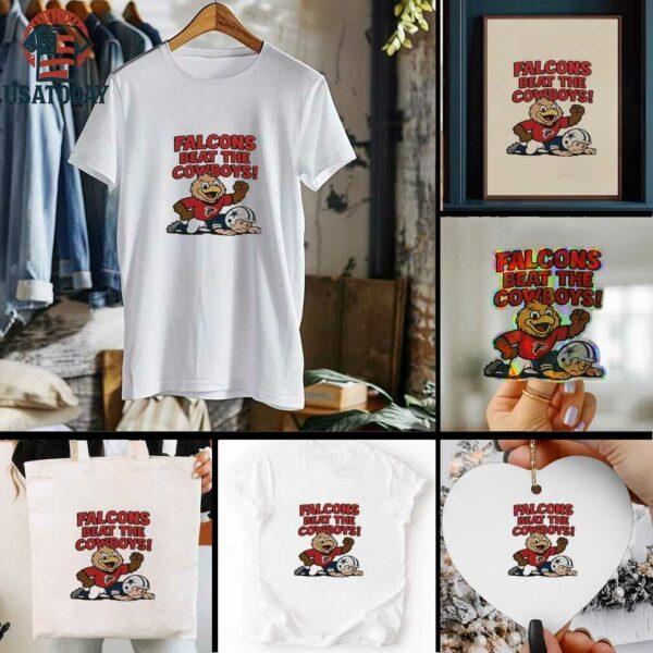 Dallas Cowboys Beat The Atlanta Falcons Mascot T shirts