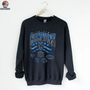 Dallas Cowboys Men’s 5X Super Bowl Champs T Shirt