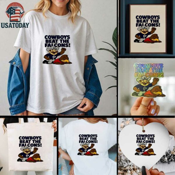 Dallas Cowboys beat The Atlanta Falcons NFL 2025 shirt