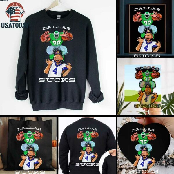 Dallas Sucks Philadelphia Eagles football inspired shirt