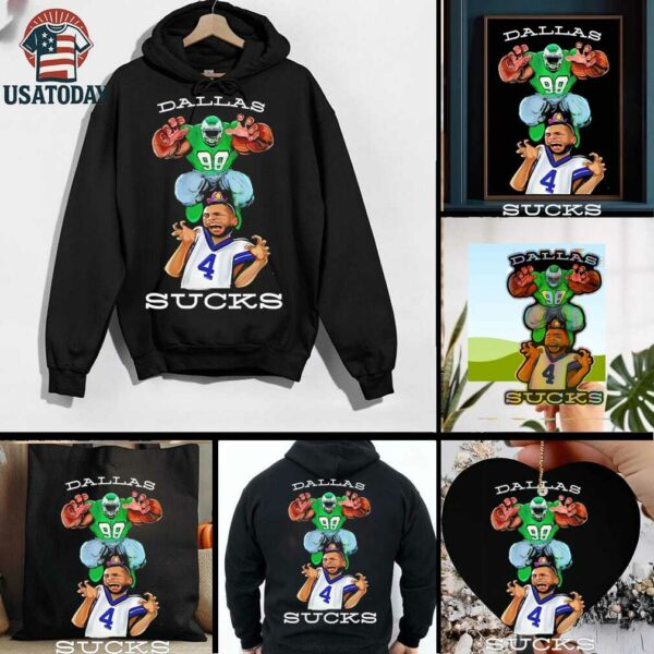 Dallas Sucks Philadelphia Eagles football inspired shirt