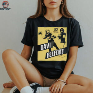Davi Belfort UCF Knights Football collage graphic shirt