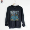 Dead Threads Detroit Skull & Lions T Shirt